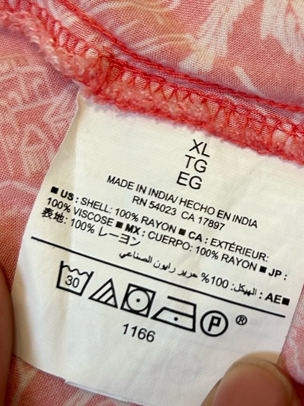 Old Navy Coral Sundress Size XL - Picture 6 of 8
